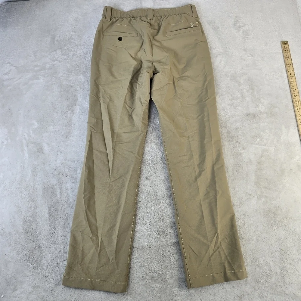 UNDER ARMOUR Pants Mens 30x30 Golf Beige